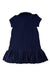 A Navy Short Sleeve Dresses from Ralph Lauren in size 2T for girl. (Back View)