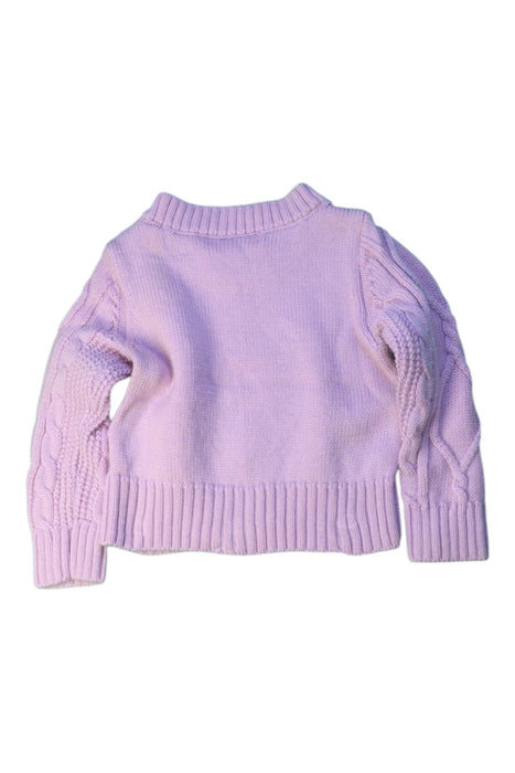 A Purple Knit Sweaters from Nicholas & Bears in size 6-12M for girl. (Back View)