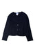 A Navy Cardigans from Jacadi in size 6T for girl. (Front View)