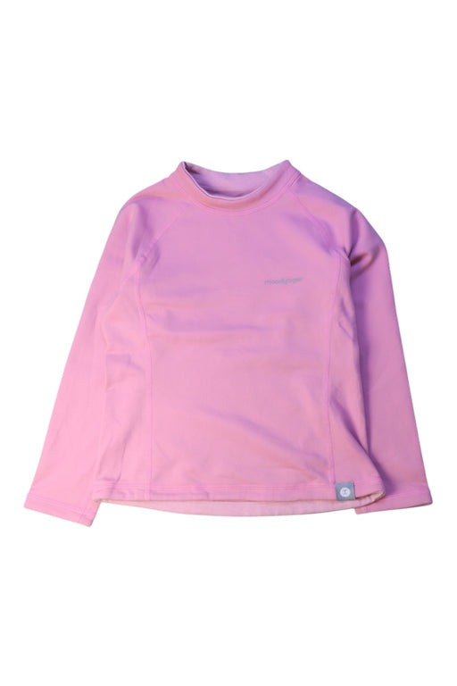 A Pink Rash Guards from Moody Tiger in size 4T for girl. (Front View)