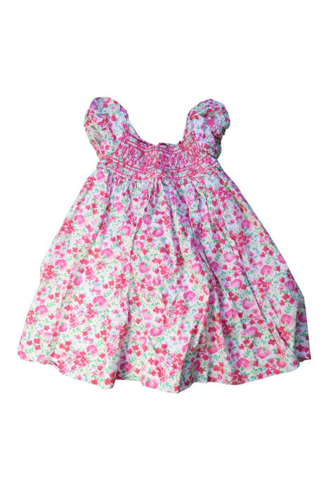 A Pink Short Sleeve Dresses from Ralph Lauren in size 2T for girl. (Front View)