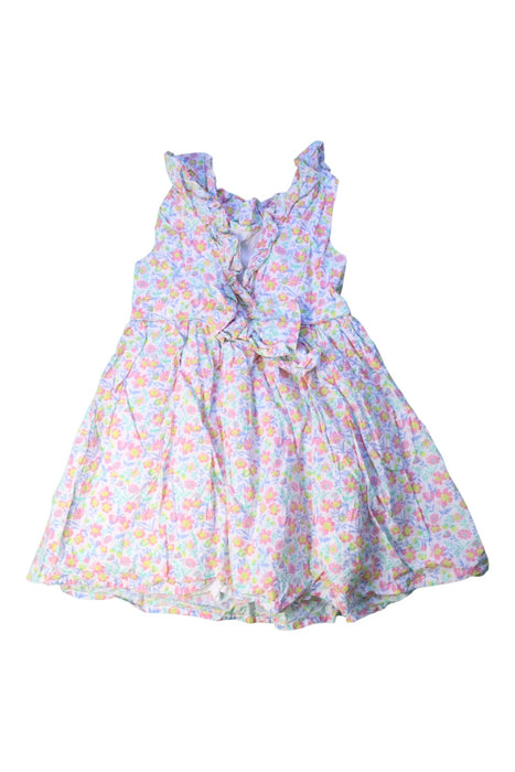 A Multicolour Sleeveless Dresses from Tommy Bahama in size 4T for girl. (Back View)