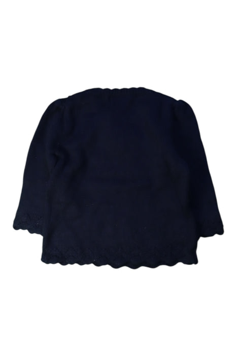 A Navy Knit Sweaters from Ralph Lauren in size 6-12M for girl. (Back View)