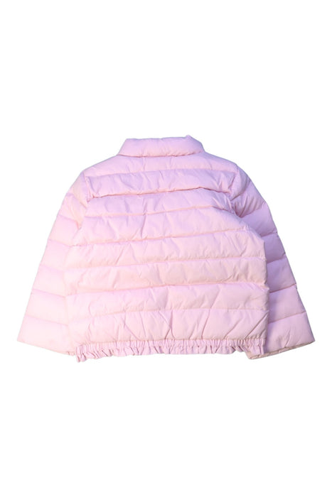 A Pink Puffer/Quilted Jackets from Ralph Lauren in size 2T for girl. (Back View)