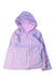 A Pink Rain Jackets from Jojo Maman Bébé in size 4T for girl. (Front View)