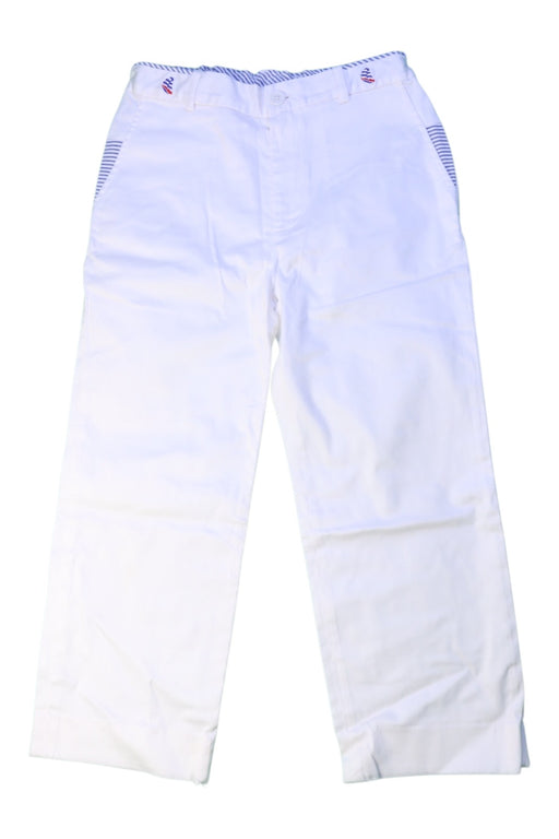 A White Casual Pants from Nicholas & Bears in size 6T for boy. (Front View)