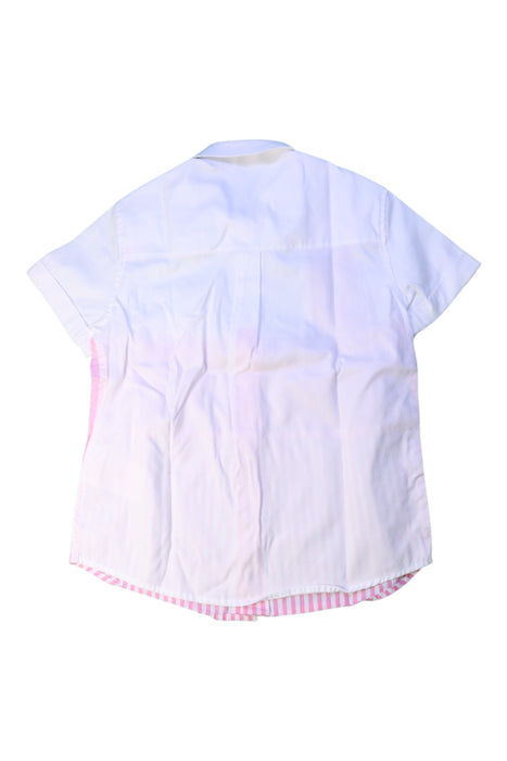 A Pink Short Sleeve Shirts from Nicholas & Bears in size 6T for girl. (Back View)