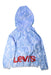 A Blue Rain Jackets from Levi's in size 5T for boy. (Back View)