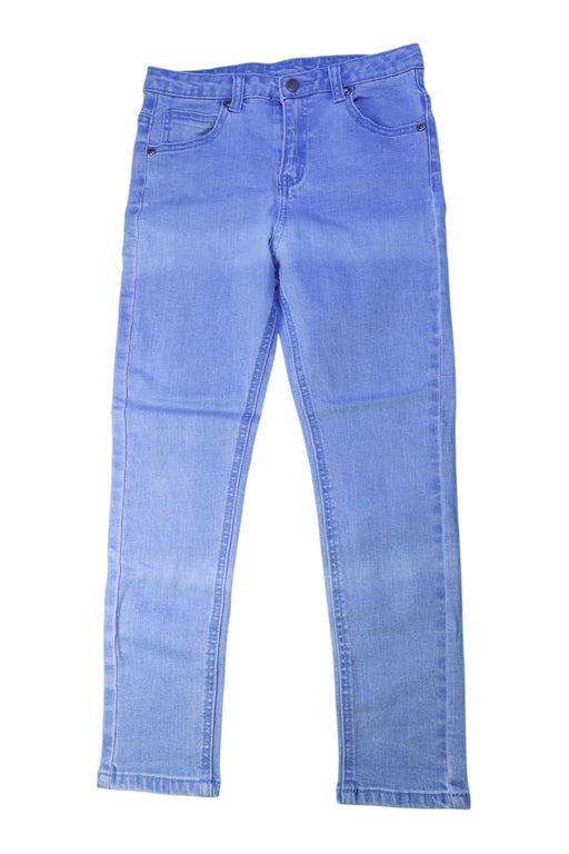 A Blue Jeggings from Seed in size 9Y for boy. (Front View)