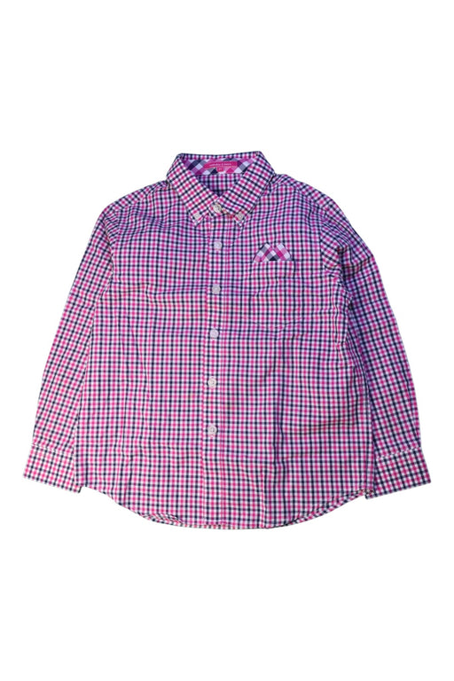A Pink Long Sleeve Shirts from Nicholas & Bears in size 6T for boy. (Front View)