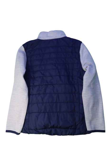 A Navy Puffer/Quilted Jackets from Polo Ralph Lauren in size 7Y for boy. (Back View)