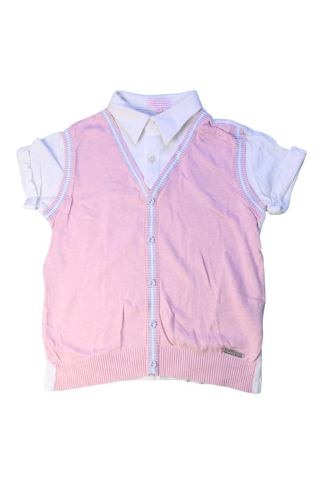 A Pink Cardigans from Nicholas & Bears in size 6T for boy. (Front View)