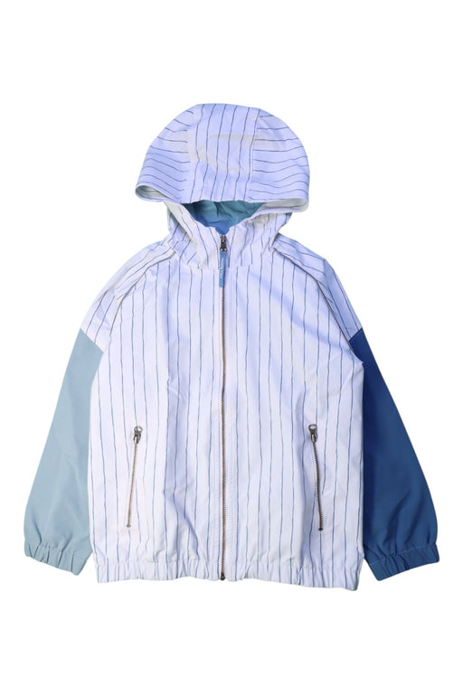 A White Rain Jackets from Moody Tiger in size 5T for boy. (Front View)
