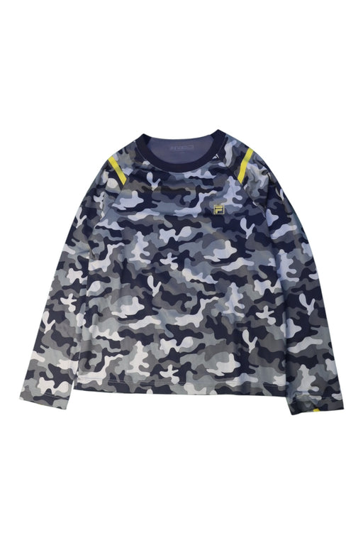 A Multicolour Long Sleeve T Shirts from Fila in size 5T for boy. (Front View)