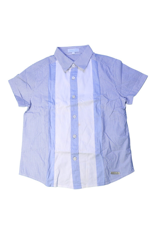 A Blue Short Sleeve Shirts from Nicholas & Bears in size 6T for boy. (Front View)