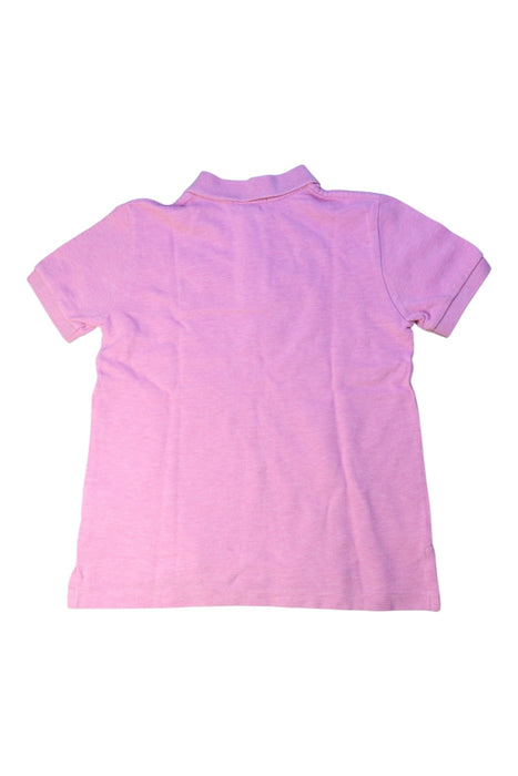 A Pink Short Sleeve Polos from Polo Ralph Lauren in size 6T for boy. (Back View)