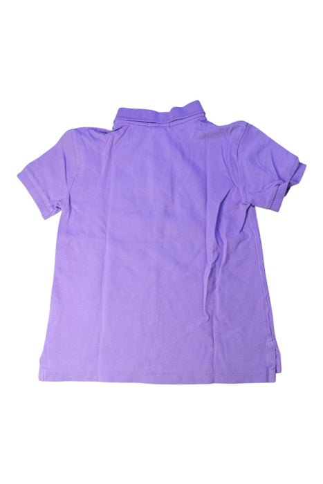 A Purple Short Sleeve Polos from Polo Ralph Lauren in size 6T for boy. (Back View)