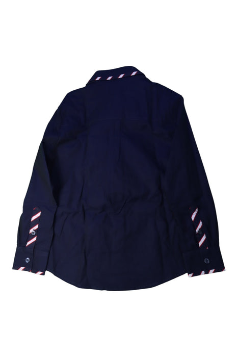 A Navy Long Sleeve Shirts from Nicholas & Bears in size 8Y for boy. (Back View)