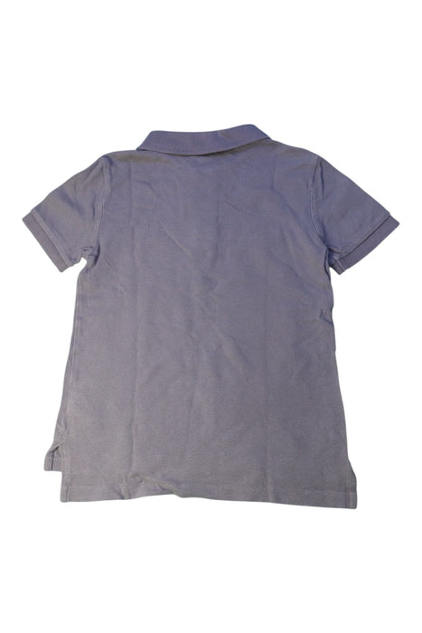 A Grey Short Sleeve Polos from Polo Ralph Lauren in size 5T for boy. (Back View)