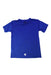 A Blue Short Sleeve T Shirts from Adidas in size 7Y for boy. (Back View)