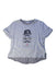 A Grey Short Sleeve T Shirts from Nicholas & Bears in size 4T for boy. (Front View)