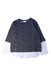 A Black Long Sleeve Tops from Momonittu in size 8Y for boy. (Front View)