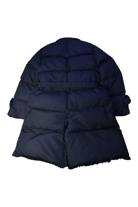 A Navy Puffer/Quilted Coats & Outerwear from Nicholas & Bears in size 6T for girl. (Back View)