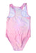 A Pink Swimsuits from Seed in size 5T for girl. (Back View)