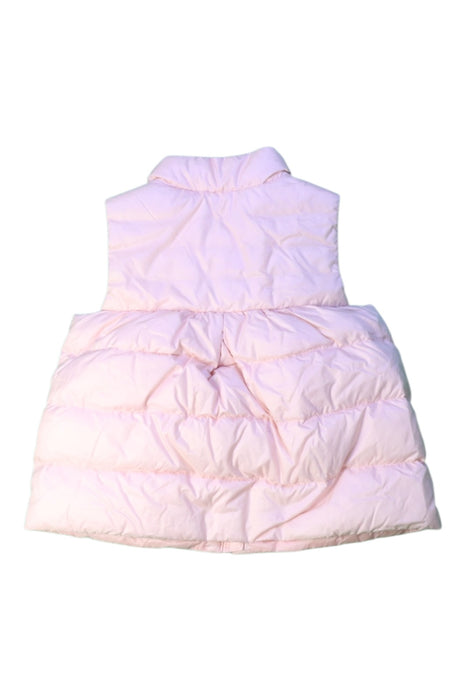 A Pink Outerwear Vests from Moncler in size 3T for girl. (Back View)