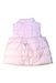 A Pink Outerwear Vests from Moncler in size 3T for girl. (Back View)