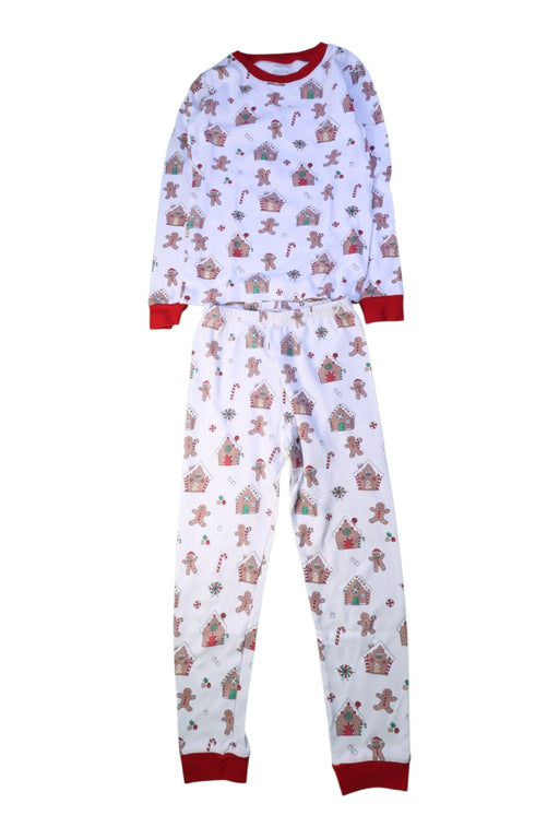 A White Pyjama Sets from Noomie in size 7Y for neutral. (Front View)