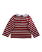 A Red Long Sleeve Tops from Jacadi in size 12-18M for girl. (Back View)