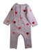 A Pink Long Sleeve Rompers from Jacadi in size 12-18M for girl. (Back View)