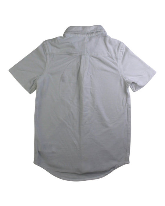 A White Short Sleeve Shirts from Polo Ralph Lauren in size 4T for boy. (Back View)