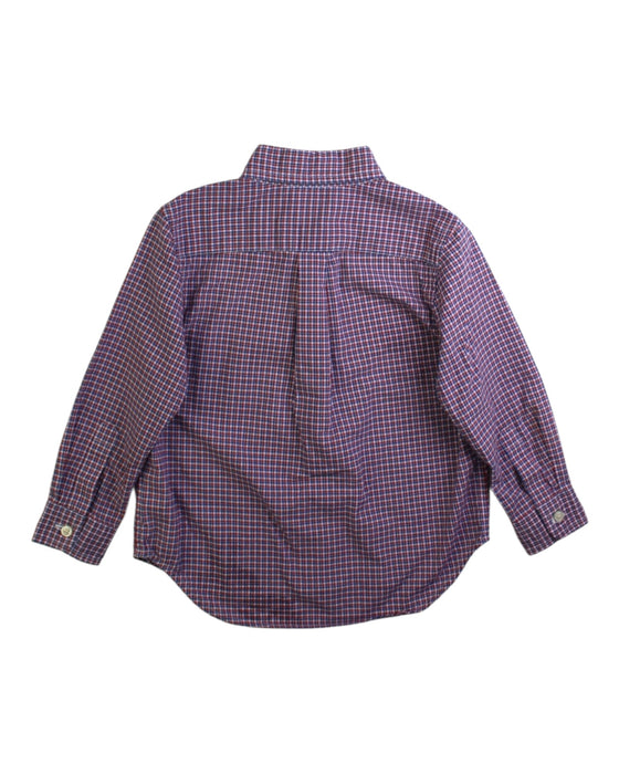 A Purple Long Sleeve Shirts from Ralph Lauren in size 18-24M for boy. (Back View)