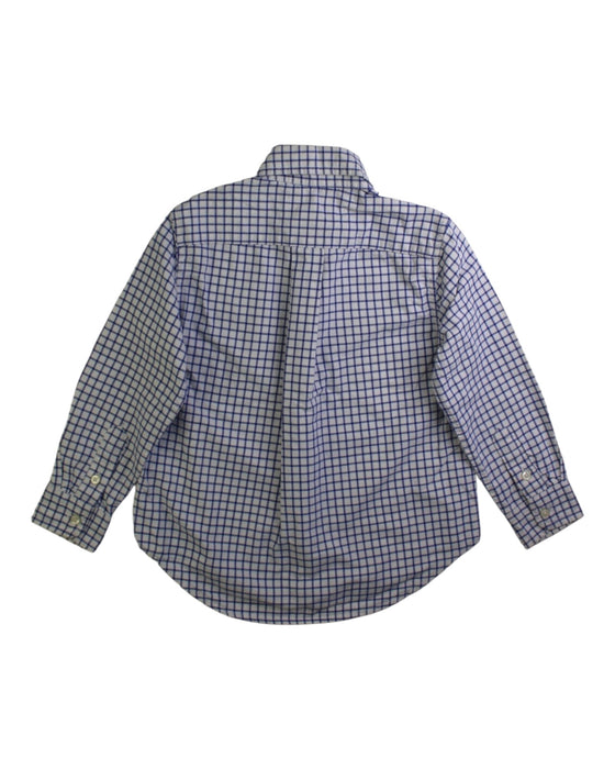 A White Long Sleeve Shirts from Ralph Lauren in size 3T for boy. (Back View)