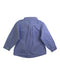 A Blue Long Sleeve Shirts from Petit Bateau in size 18-24M for boy. (Back View)