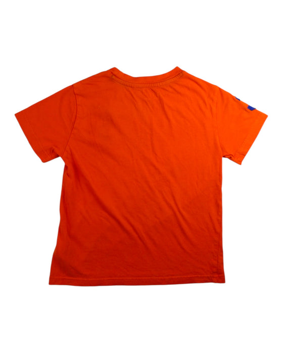 A Orange Short Sleeve T Shirts from Polo Ralph Lauren in size 4T for boy. (Back View)