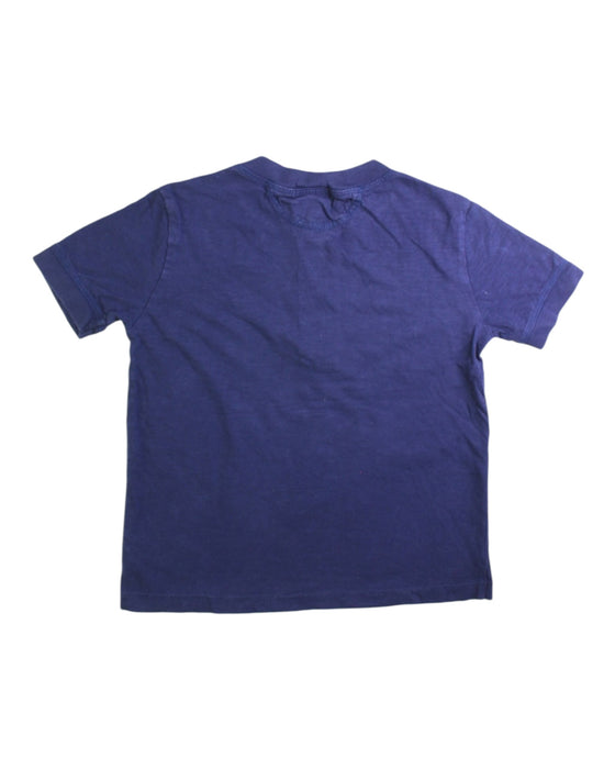 A Navy Short Sleeve Polos from Polo Ralph Lauren in size 4T for boy. (Back View)
