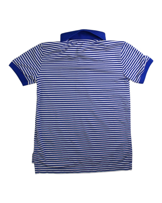 A Blue Short Sleeve Polos from Polo Ralph Lauren in size 3T for boy. (Back View)