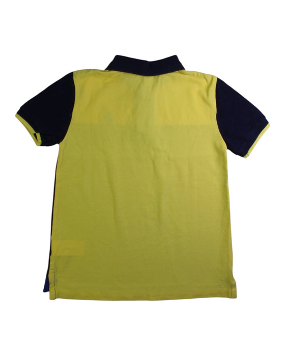 A Yellow Short Sleeve Polos from Polo Ralph Lauren in size 6T for boy. (Back View)