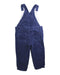 A Navy Long Overalls from The Little White Company in size 2T for boy. (Back View)
