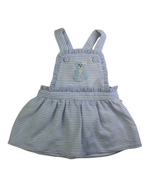 A Blue Overall Dresses from Nicholas & Bears in size 3-6M for girl. (Front View)