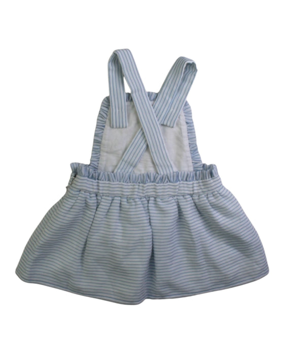 A Blue Overall Dresses from Nicholas & Bears in size 3-6M for girl. (Back View)