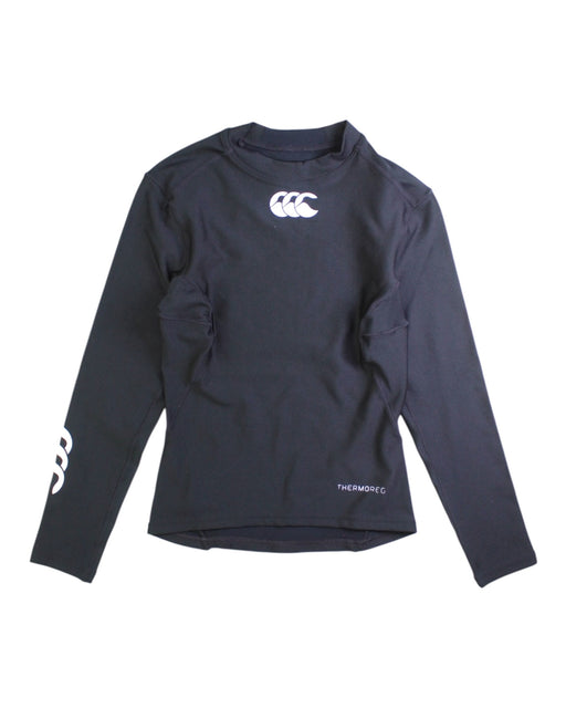 A Black Active Tops from Canterbury in size 8Y for boy. (Front View)