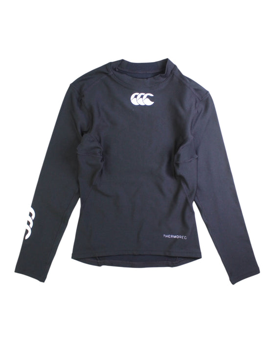 A Black Active Tops from Canterbury in size 8Y for boy. (Front View)
