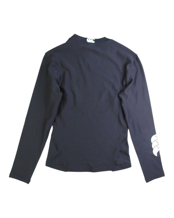 A Black Active Tops from Canterbury in size 8Y for boy. (Back View)