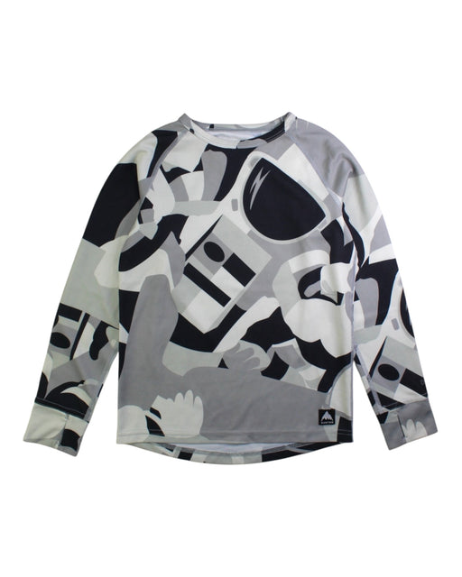A Black Long Sleeve T Shirts from Burton in size 6T for boy. (Front View)