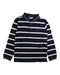 A Black Long Sleeve Polos from Jacadi in size 8Y for boy. (Front View)
