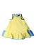 A Yellow Sleeveless Dresses from Victoria Beckham Target in size 3T for girl. (Front View)